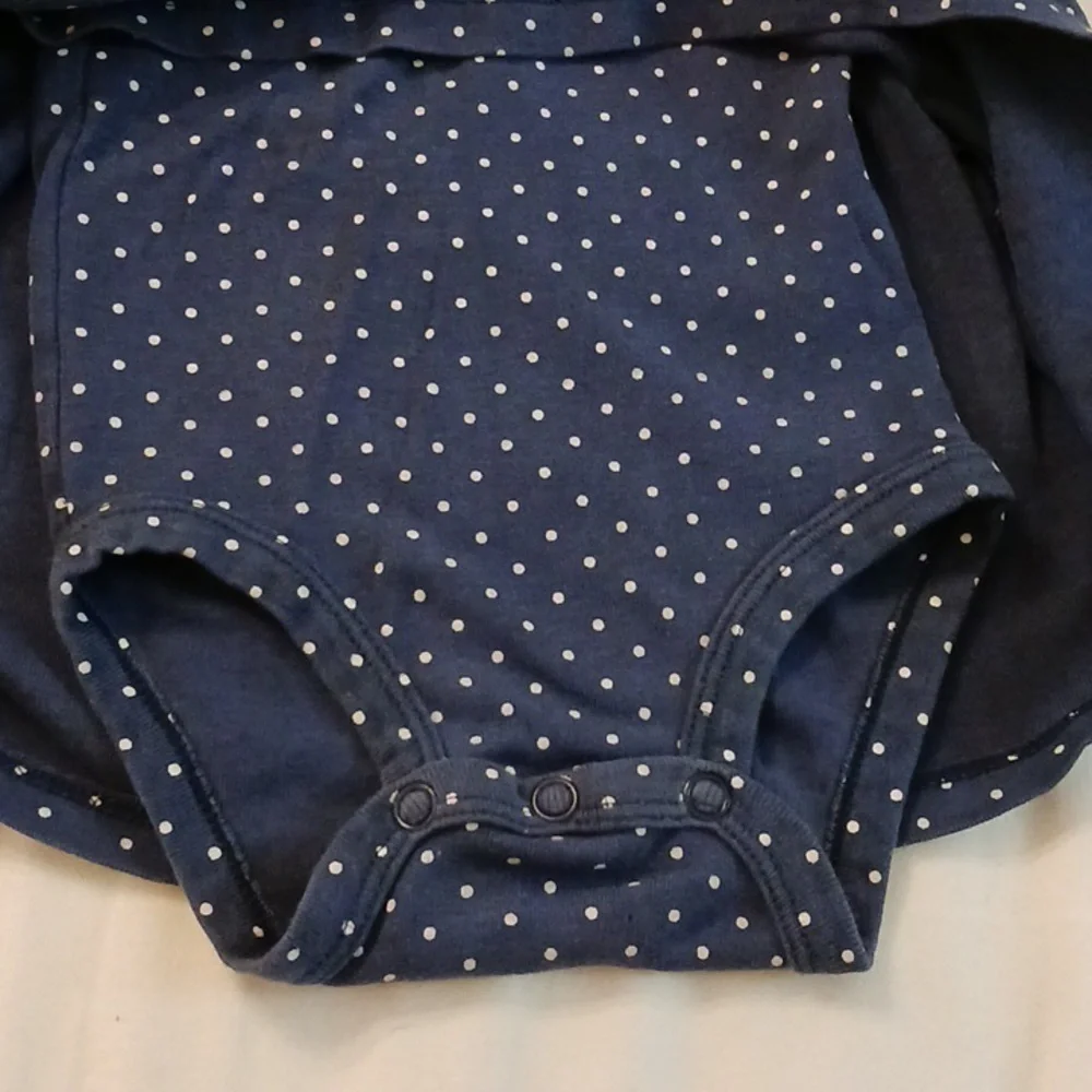 Carter's 12 months dress with onesie attached